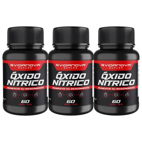 Oxido Nitrico 1000 Mg 60 capsulas + Envio Gratis 📦✅