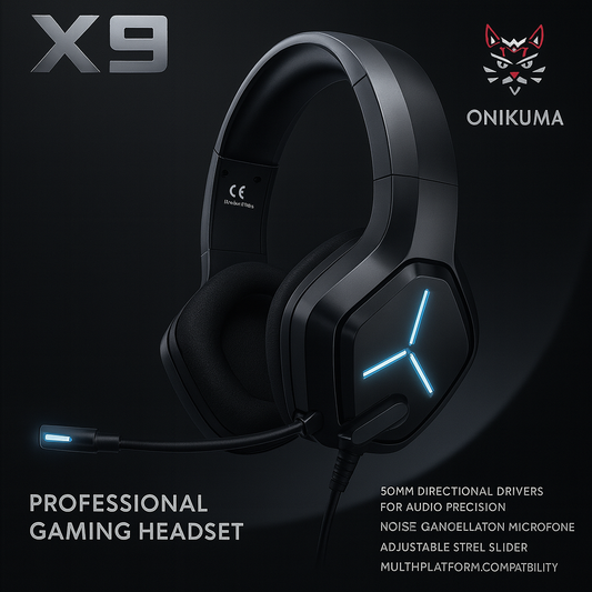 Audífonos Gamer Onikuma X9 con Micrófono