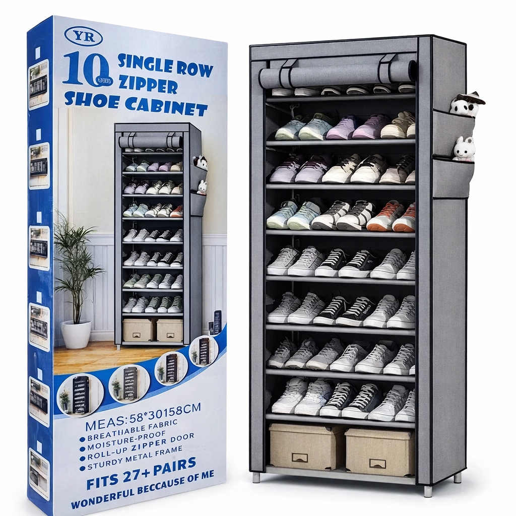 Zapatera Organizador Vertical 10 Niveles