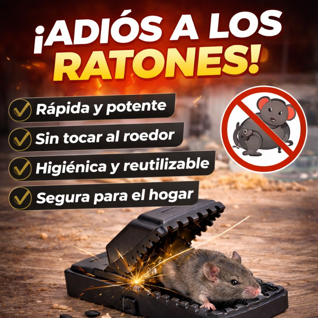 SnapKill™ | Trampa Potente para Ratones 4x1 + Envío Gratis
