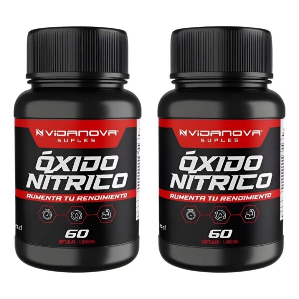 Oxido Nitrico 1000 Mg 60 capsulas + Envio Gratis 📦✅