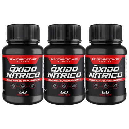Oxido Nitrico 1000 Mg 60 capsulas + Envio Gratis 📦✅