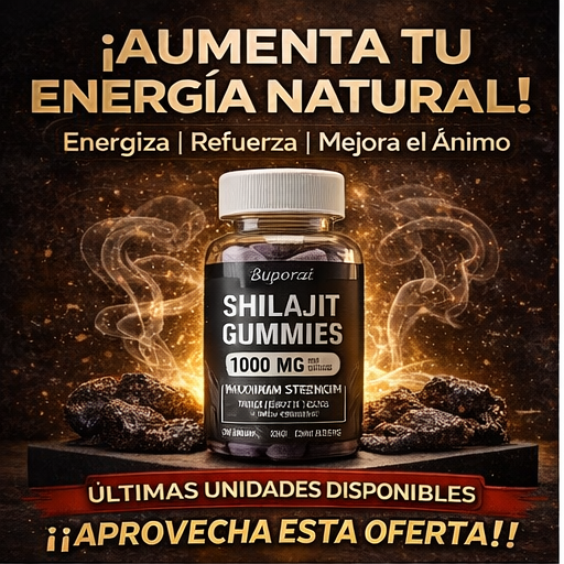 ¿SIN ENERGÍA Y SIN GANAS? ⚡🔥 RECUPERA TU POTENCIA CON SHILAJIT GUMMIES 💪